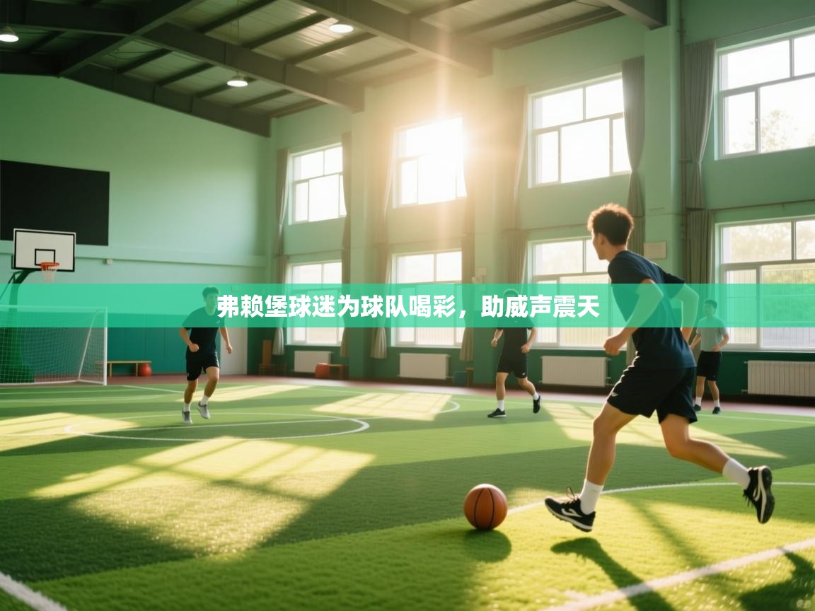 弗赖堡球迷为球队喝彩，助威声震天